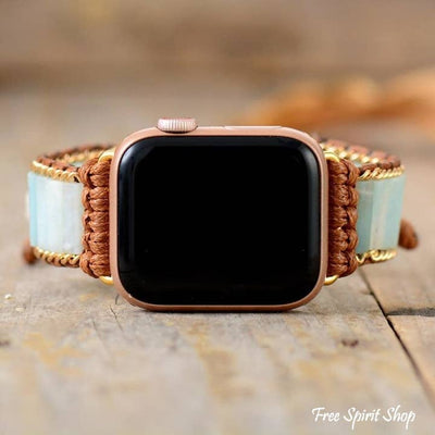 Amazonite Apple Watch Strap 42-45mm