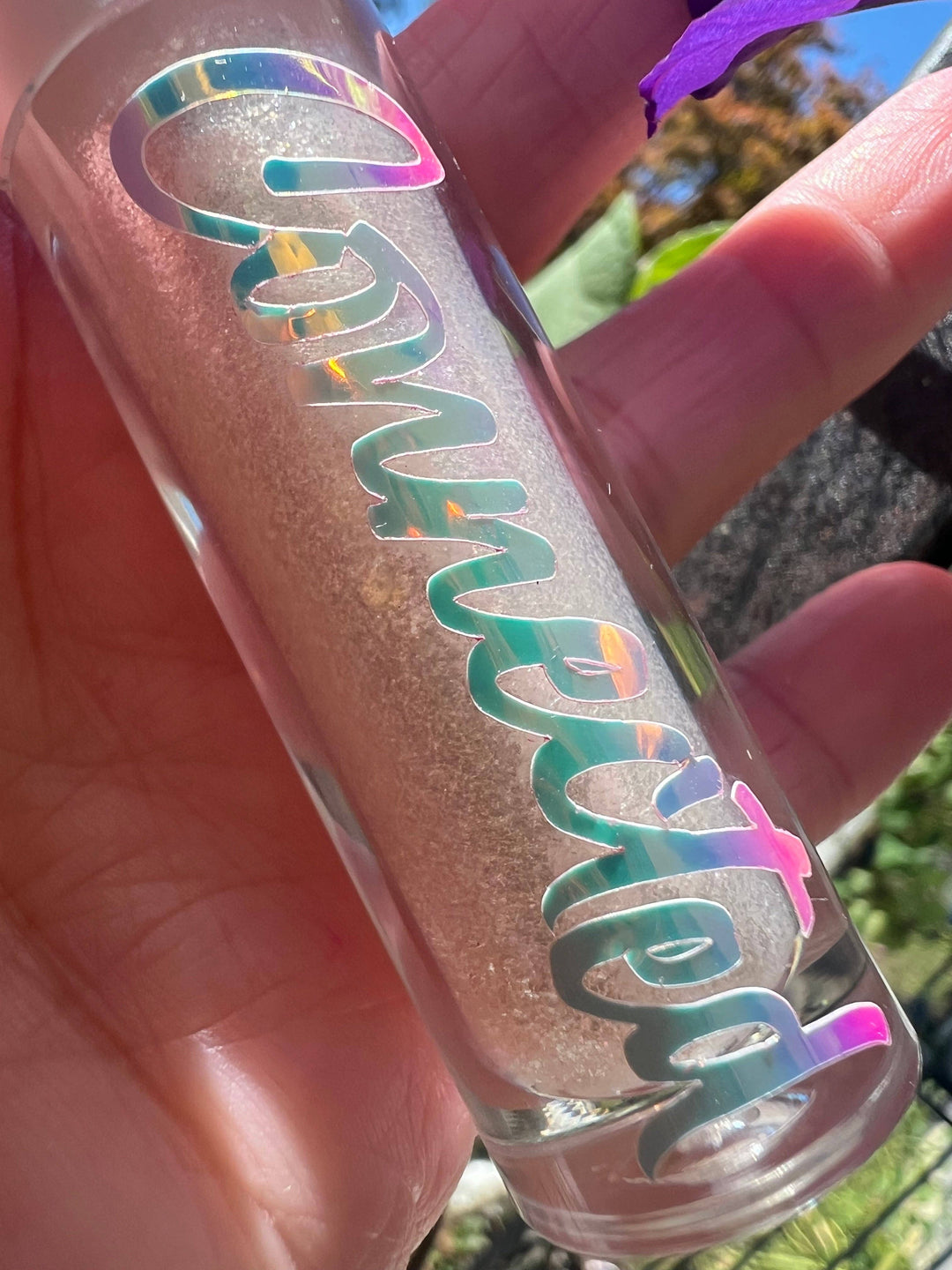 “Angel” -Shimmer Lip Gloss with Vanilla Scentl