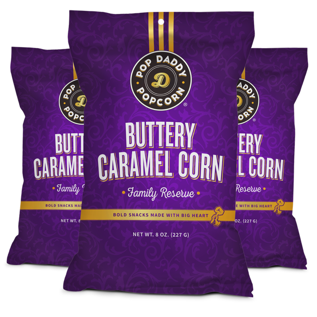 Premium Buttery Caramel Corn  8oz.