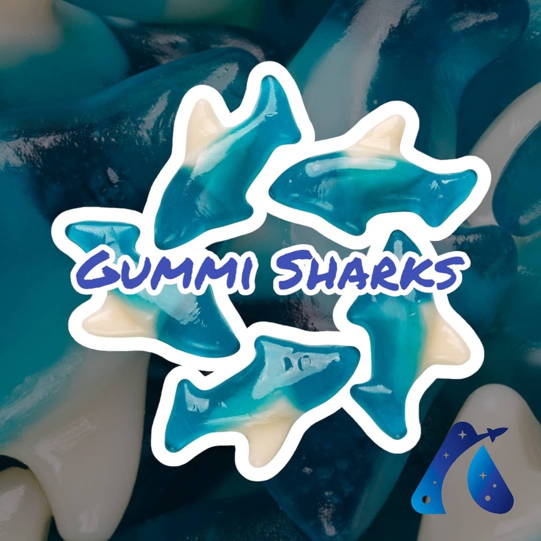 Blue Gummi Sharks