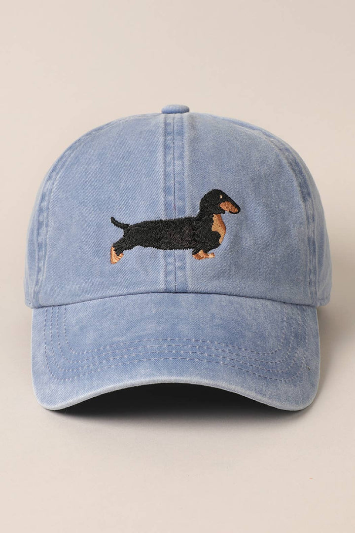 Dachshund Baseball Dad Cap