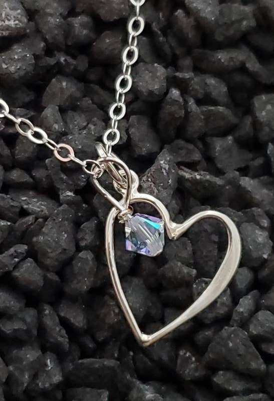 Silver Open Your Heart Necklace