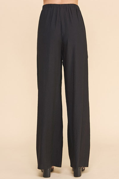 Textured Soft Pull-On Pants