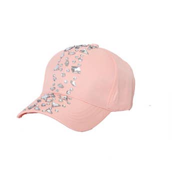 Rhinestone Pattern Baseball Cap Hat