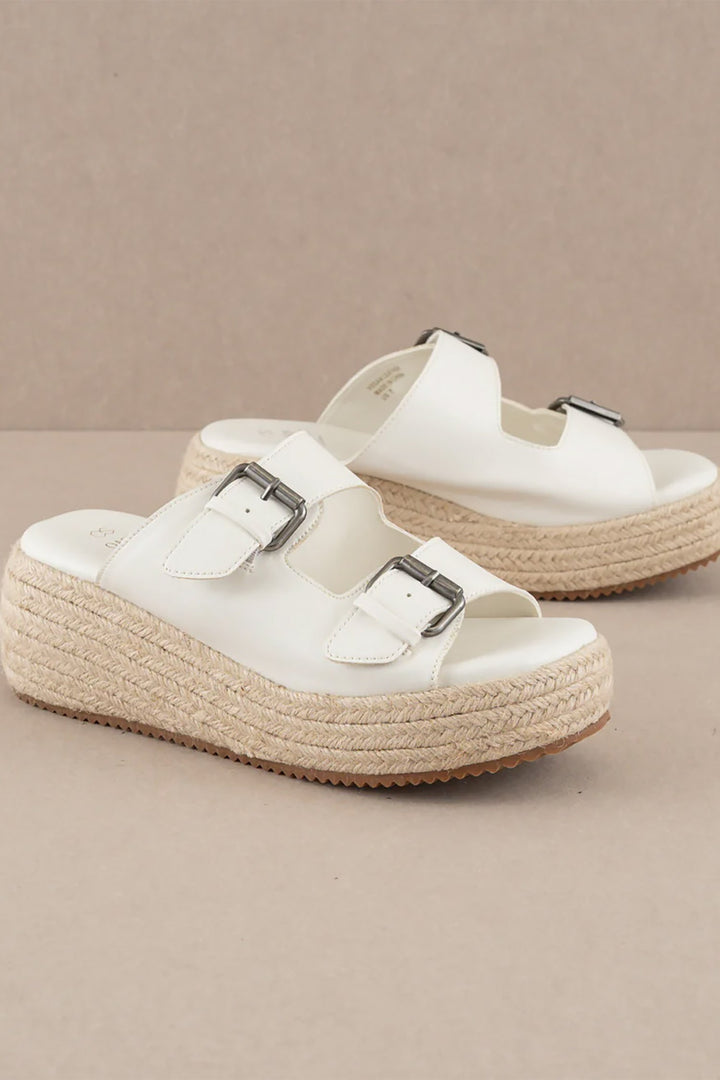 ESPADRILLE PLATFORM SANDAL