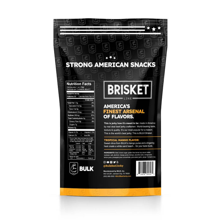 Brisket Beef Jerky - All Natural