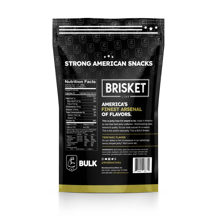 Brisket Beef Jerky - All Natural