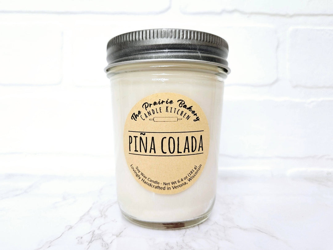 Pina Colada Scented Soy Wax Candle