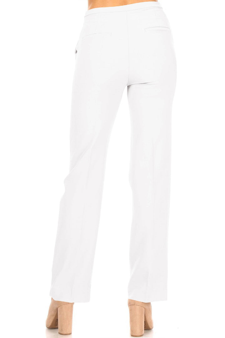 Women's Straight Woven Dress Pants