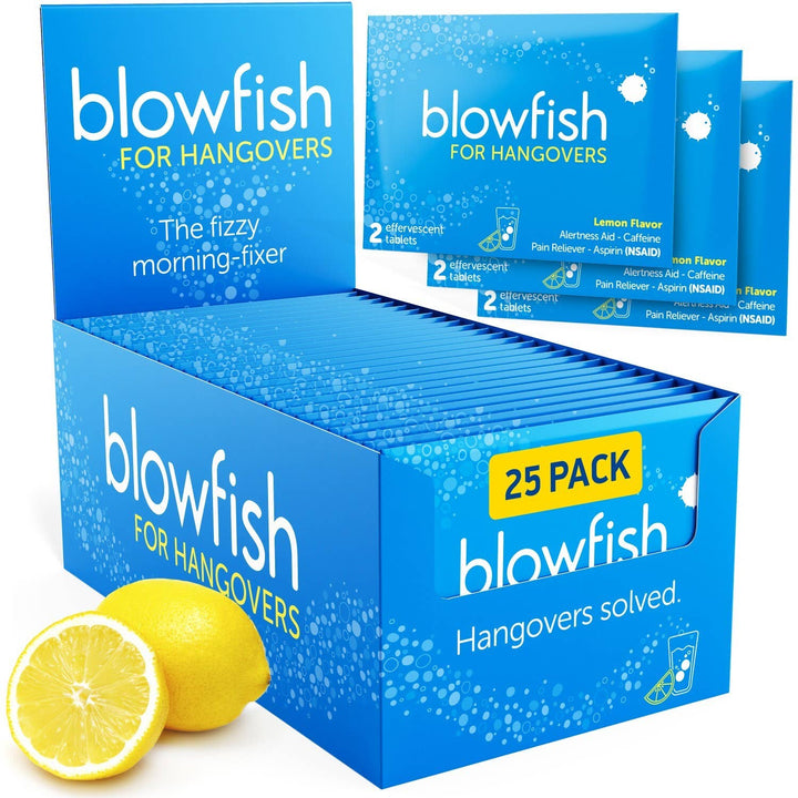 Blowfish for Hangovers single use package