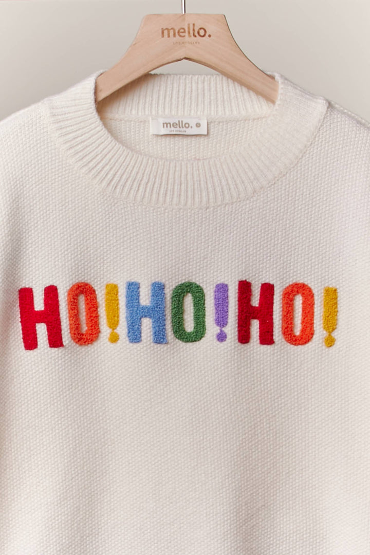 OVERSIZE Christmas Sweater with Lettering