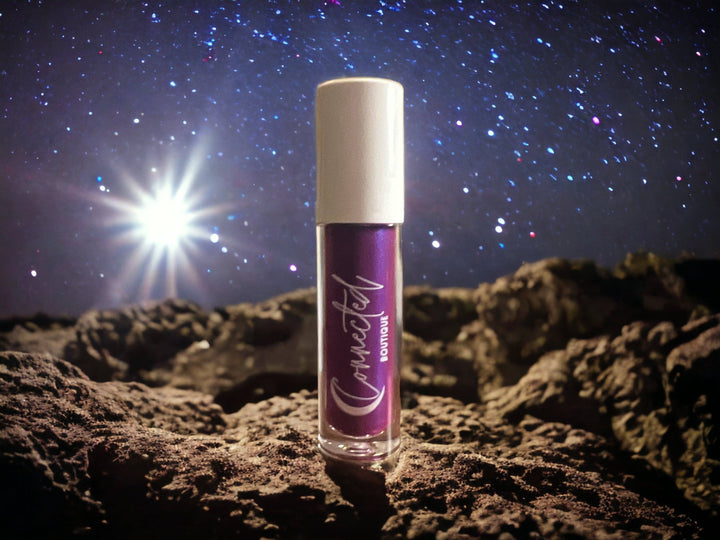 “Stargazer”- Purple/Pink shift Lip Gloss/Caramel