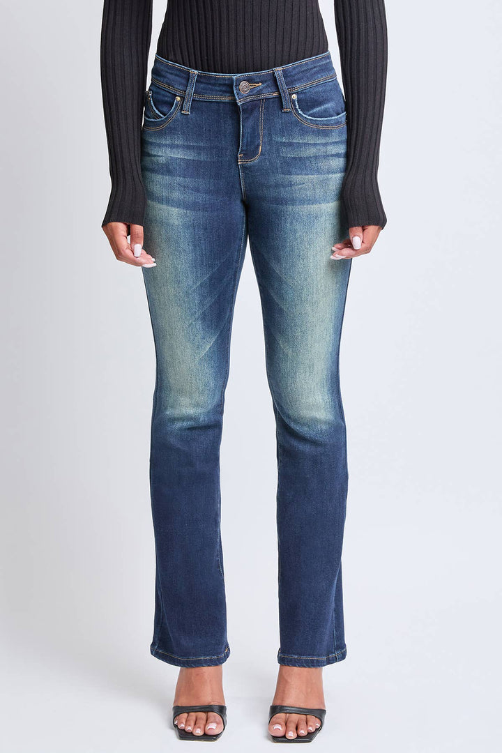 Junior WannaBettaButt Mid Rise Bootcut Jeans