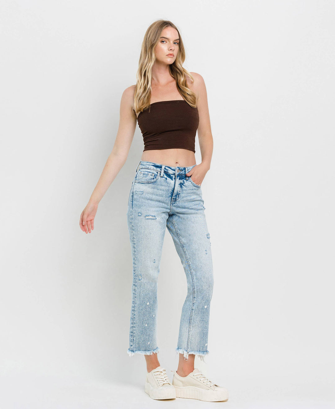 TUMMY CONTROL HIGH RISE JEANS