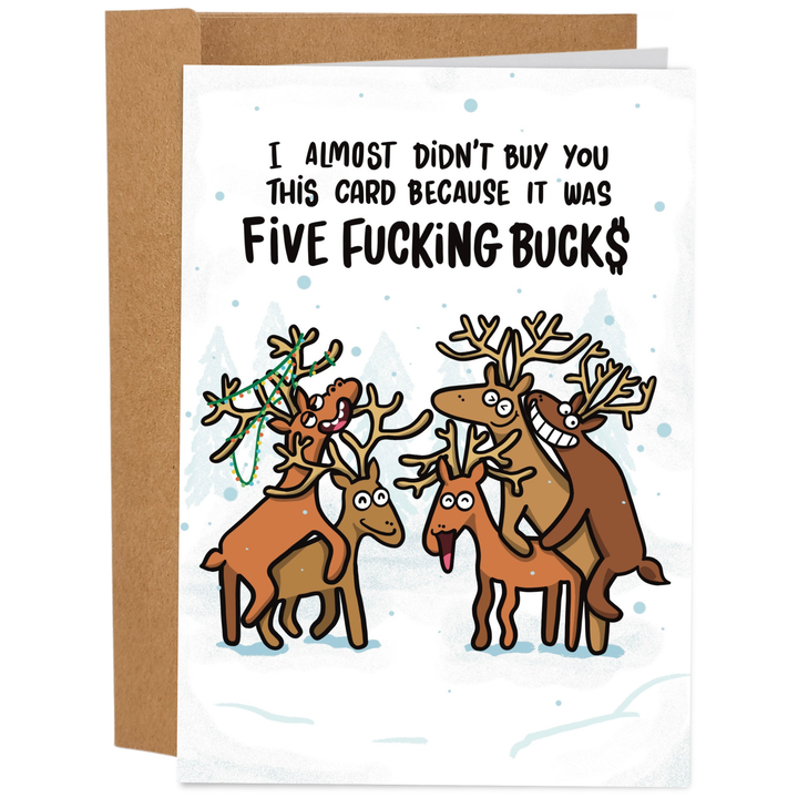 Five Fucking Bucks Card