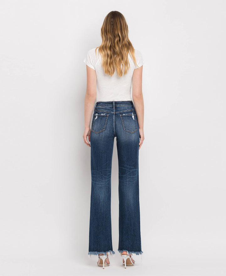 TUMMY CONTROL HIGH RISE DAD JEANS