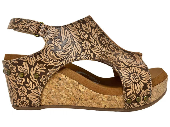 LIBERTY TOOLED EMBOSSED WEDGE