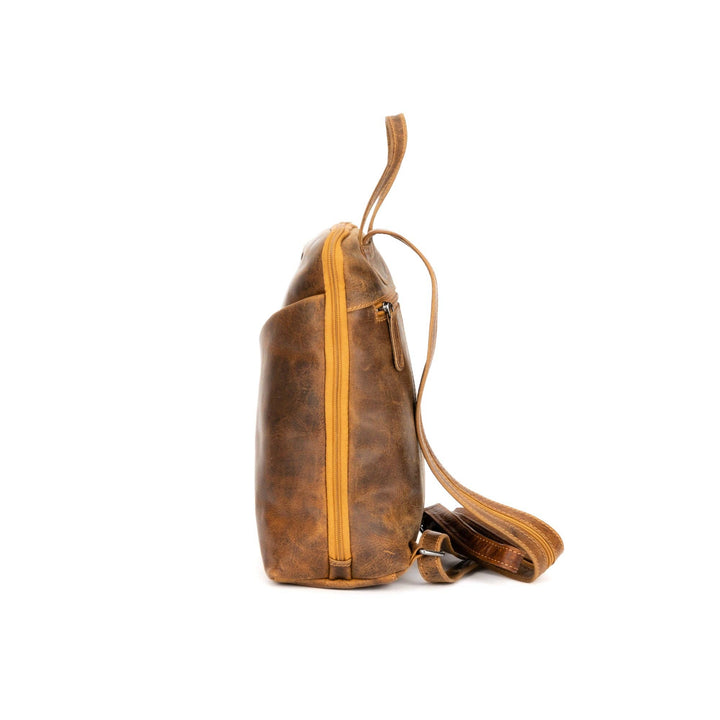 Leather Backpack Purse