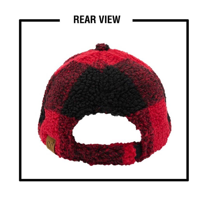 CC Buffalo Plaid - Sherpa Cap