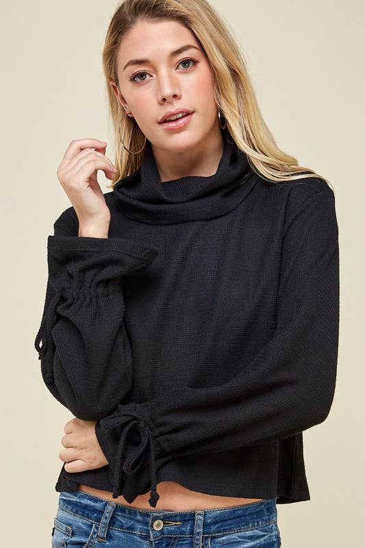 BASIC TURTLE NECK SWEATER