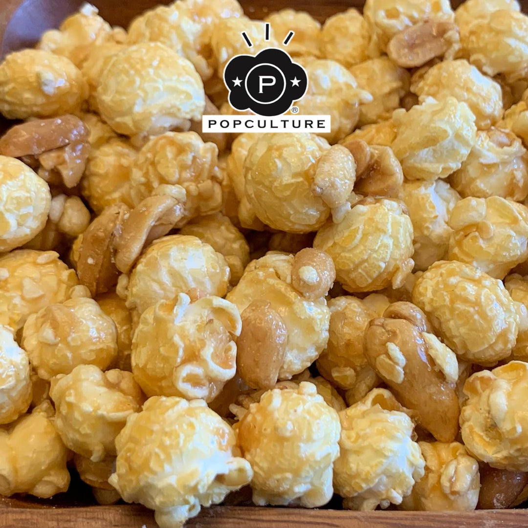 Salted Maple Caramel Popcorn & Peanuts