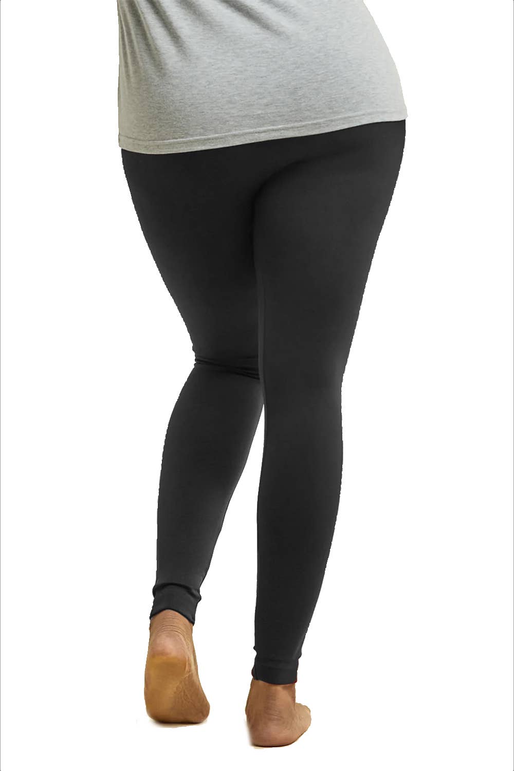 Curvy seamless warm fleece legging