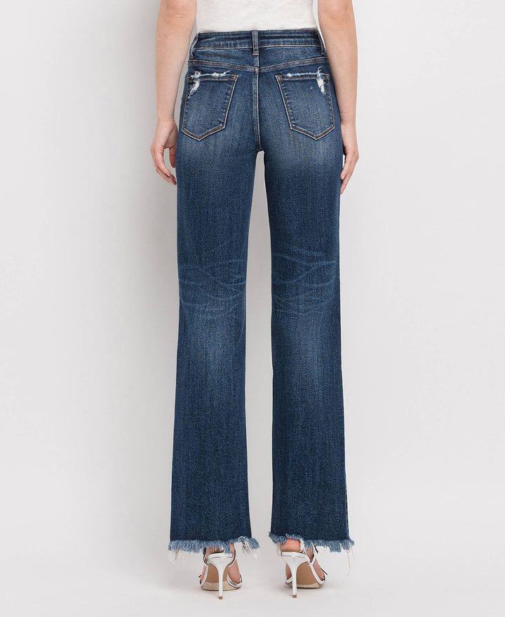 TUMMY CONTROL HIGH RISE DAD JEANS