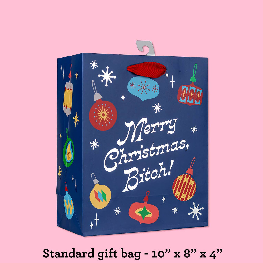 Merry Christmas Bitch deluxe gift bag