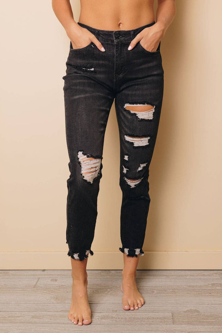 Boyfriend Denim Jeans SUPER STRETCH