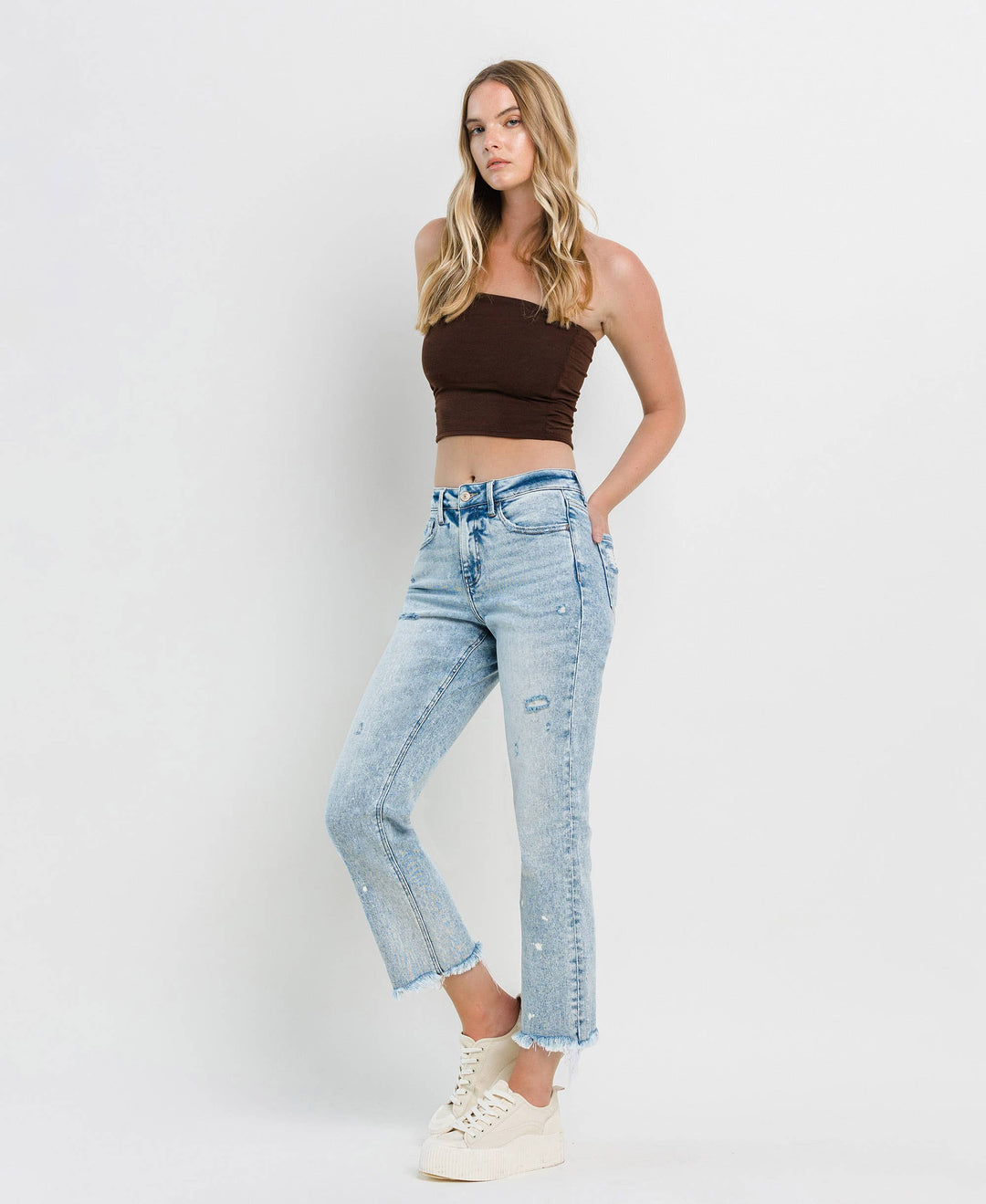 TUMMY CONTROL HIGH RISE JEANS