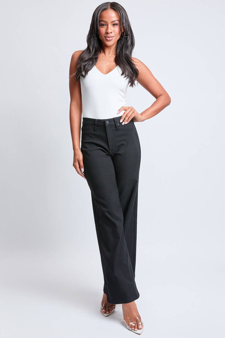 Junior Hyperstretch High Rise Wide Leg Pants