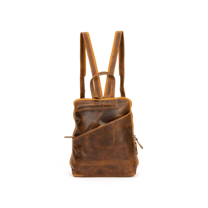 Leather Backpack Purse