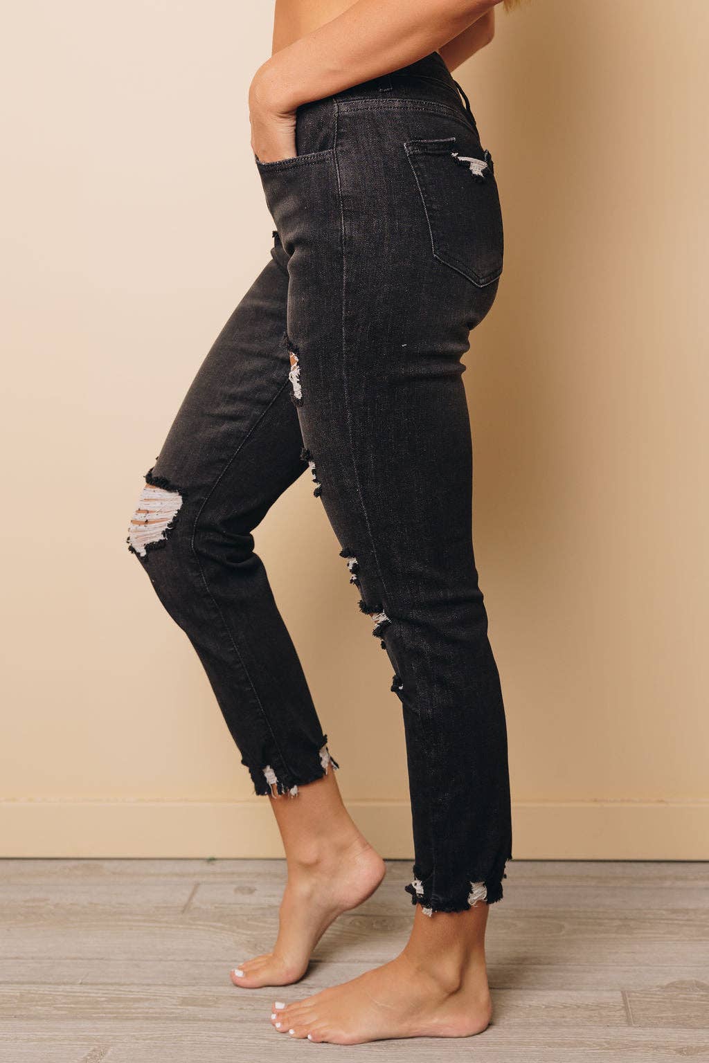 Boyfriend Denim Jeans SUPER STRETCH