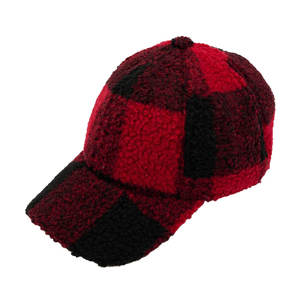 CC Buffalo Plaid - Sherpa Cap