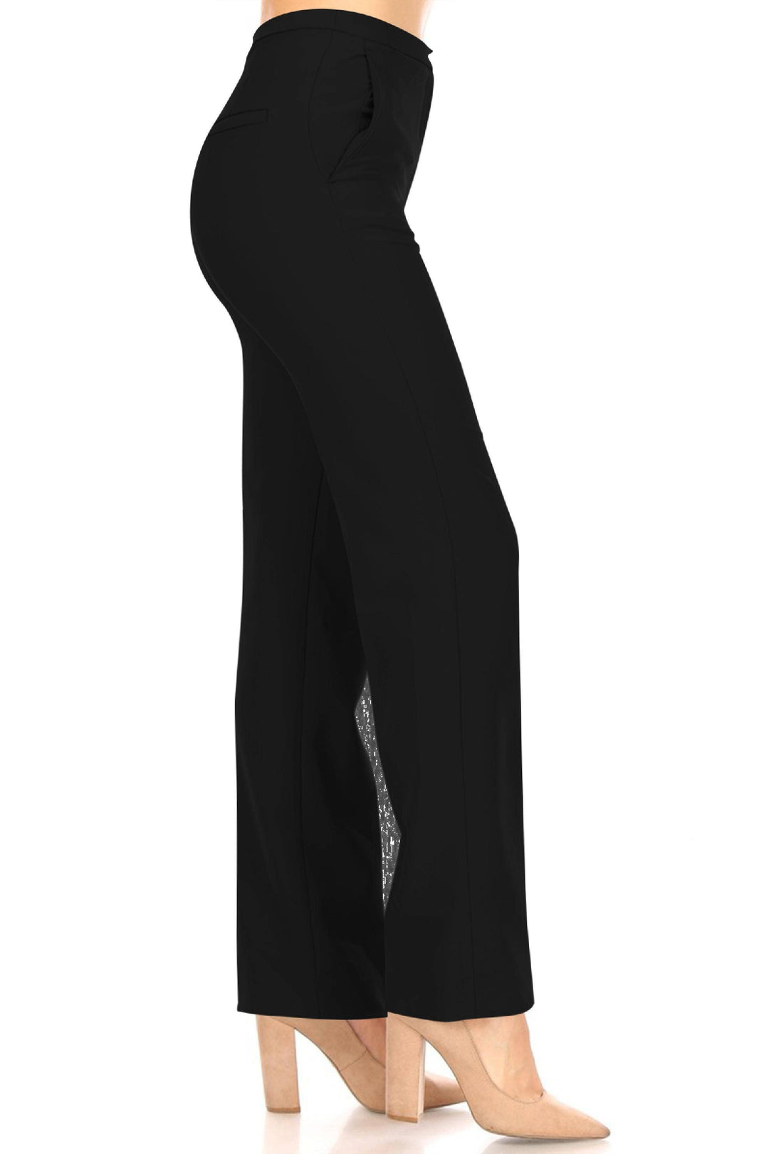 Women's Straight Woven Dress Pants