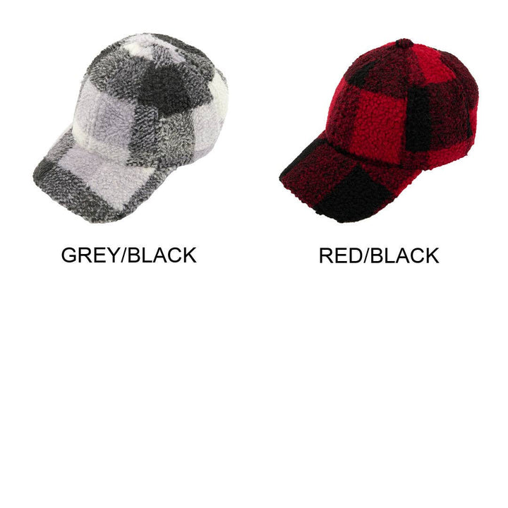 CC Buffalo Plaid - Sherpa Cap