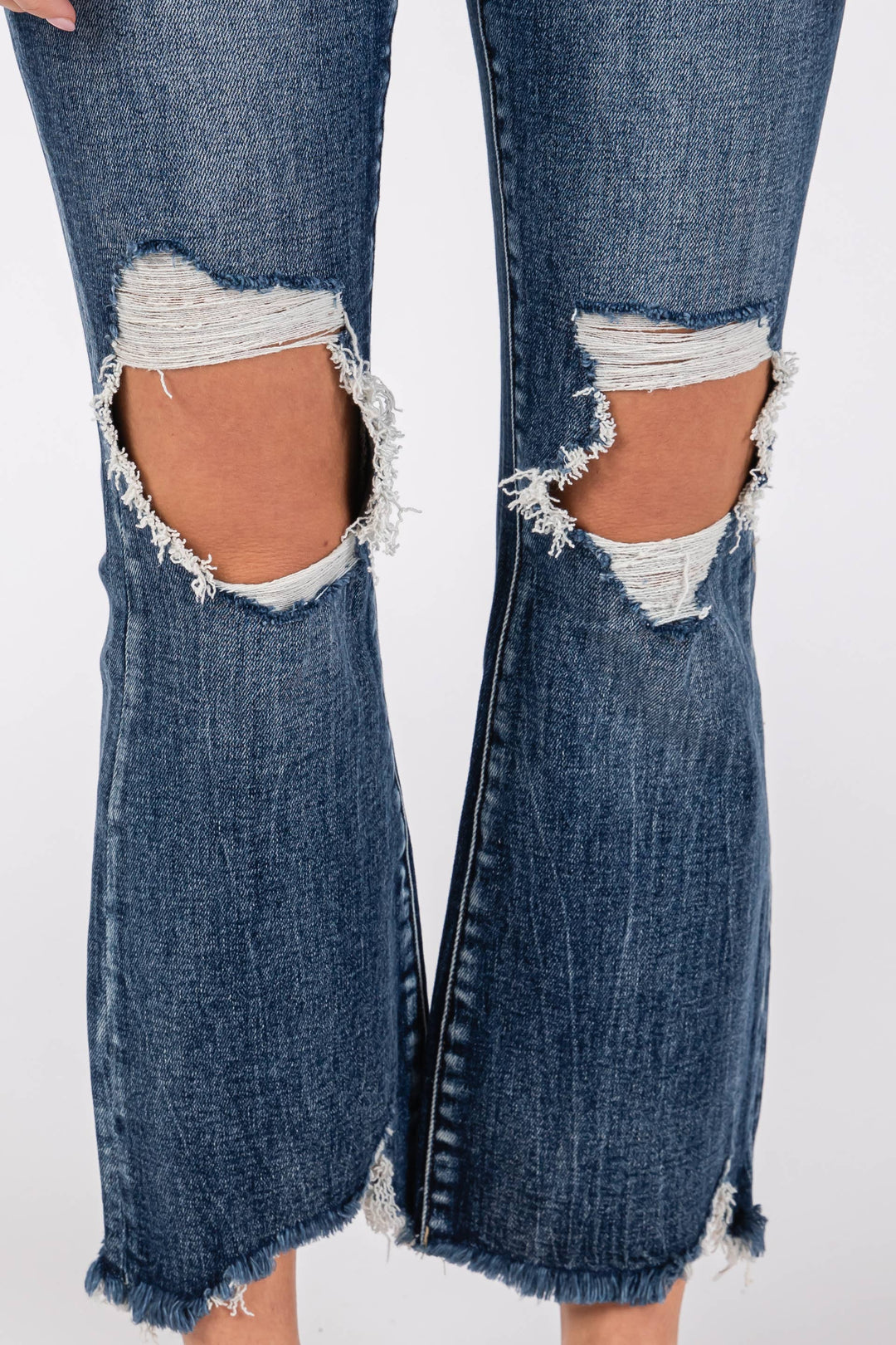 PETRA HIGH RISE CROP BOOTCUT JEANS