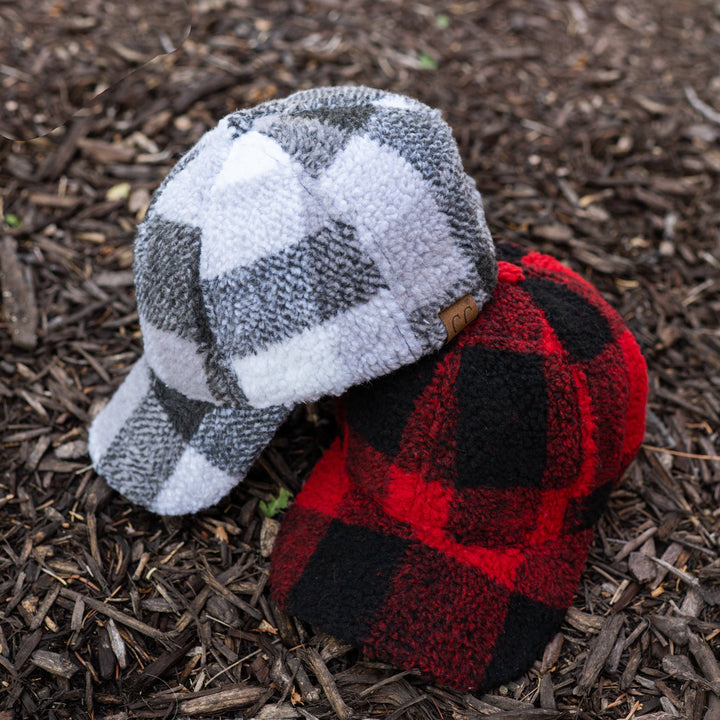 CC Buffalo Plaid - Sherpa Cap