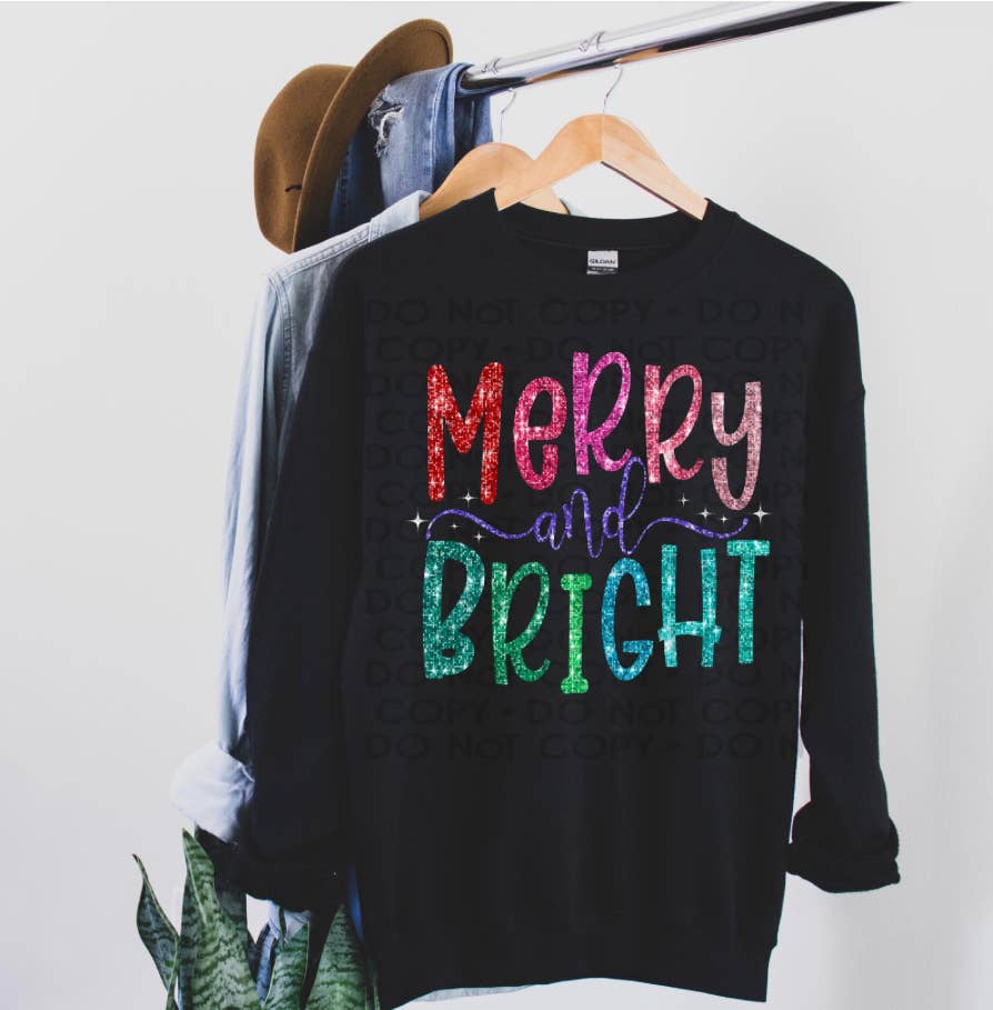 Merry and Bright Crewneck