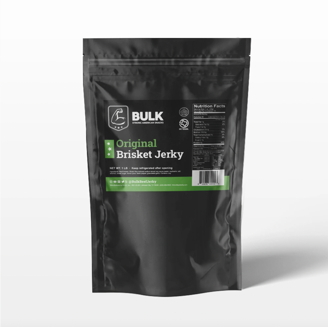 Brisket Beef Jerky - All Natural