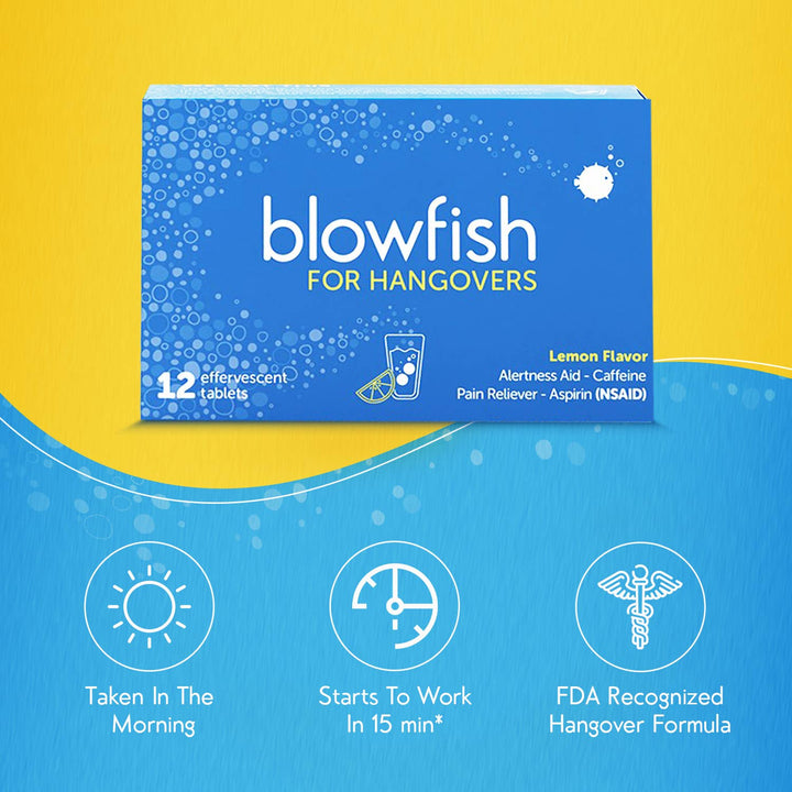 Blowfish for Hangovers - 12 Tablet Box