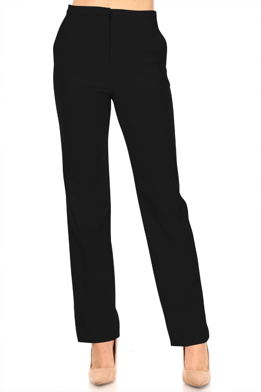 Women's Straight Woven Dress Pants