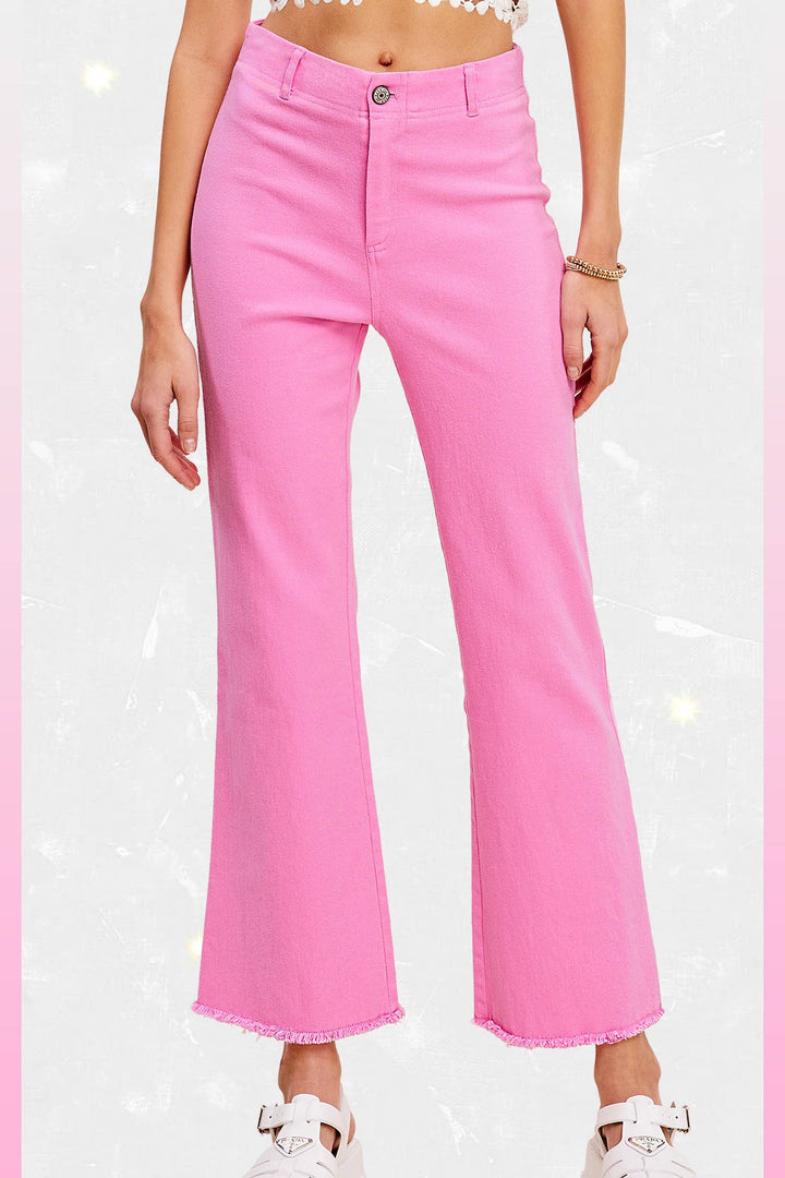 Soft Washed Stretchy High Waisted Pants