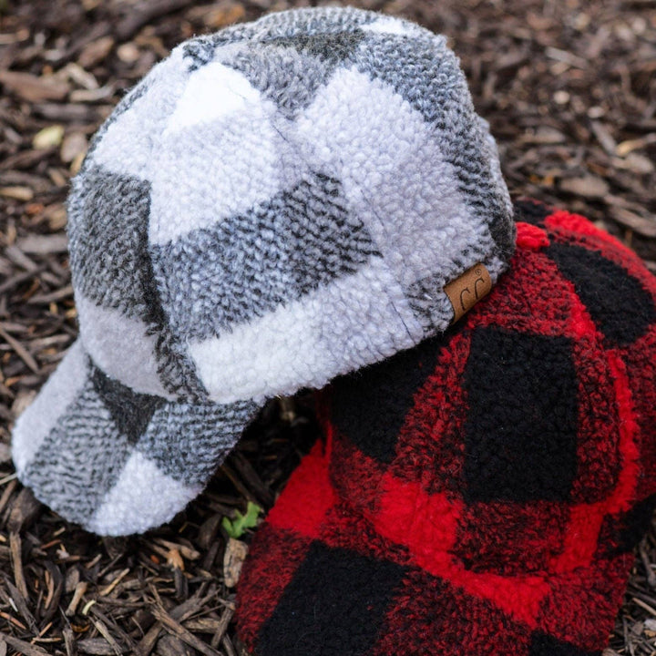 CC Buffalo Plaid - Sherpa Cap