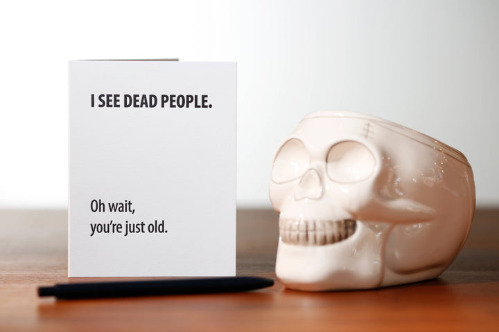 Dead People - Birthday Card